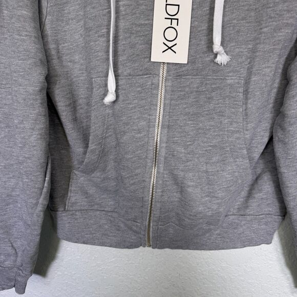 Wildfox Bridesmaid Jacket Women Small Zip Up Hoodie Sweatshirt Wedding Gift NEW - Picture 5 of 9